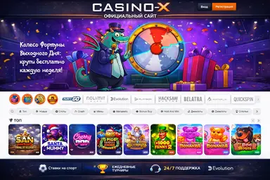 Зеркало Casino X бонусы